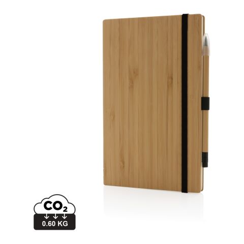 Set anteckningsbok FSC® bambu och infinity penna brun | Inget reklamtryck | Inte tillgängligt | Inte tillgängligt