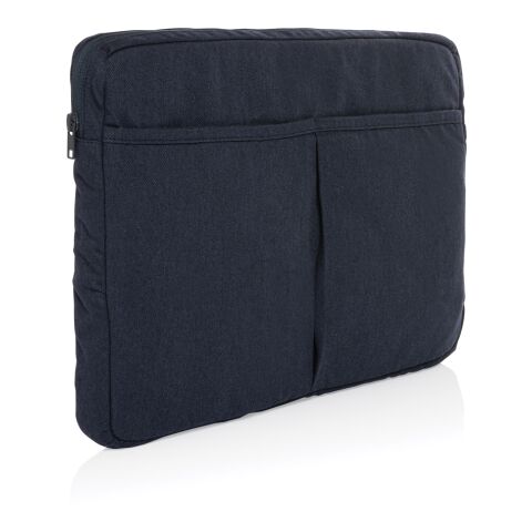 &quot;Laluka 15.6&quot;&quot; laptopsleeve AWARE™ återvunnen bomull&quot; marinblå | Inget reklamtryck | Inte tillgängligt | Inte tillgängligt | Inte tillgängligt
