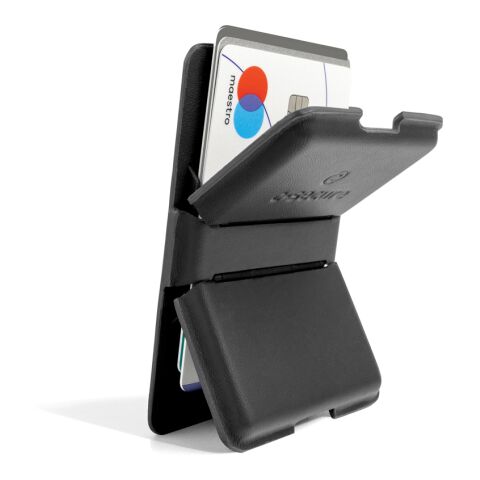 C-Secure MagSafe-telefonplånbok svart | Inget reklamtryck