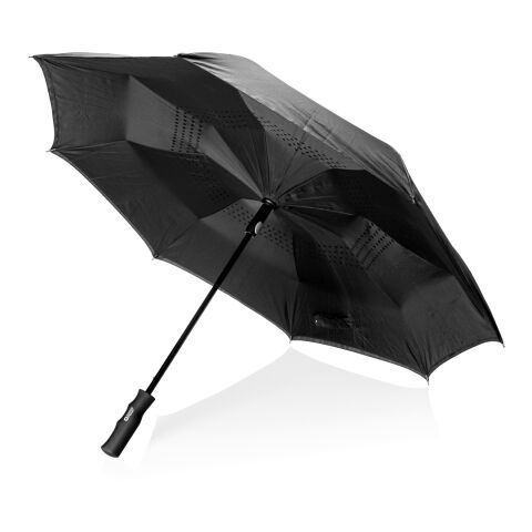 Swiss Peak 23&quot; auto open vänbart paraply svart | Inget reklamtryck | Inte tillgängligt | Inte tillgängligt