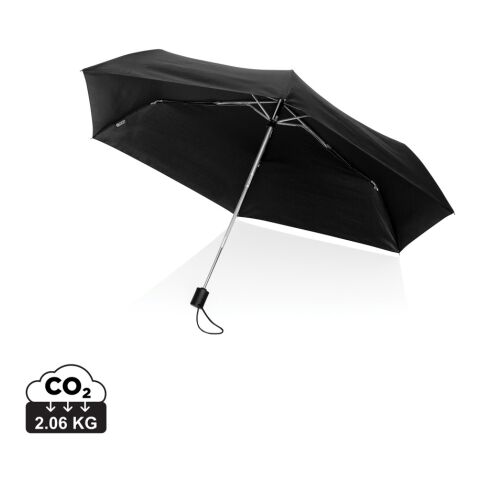 Swiss Peak Aware™ RPET ultralätt automatiskt 20.5”paraply svart | Inget reklamtryck | Inte tillgängligt | Inte tillgängligt
