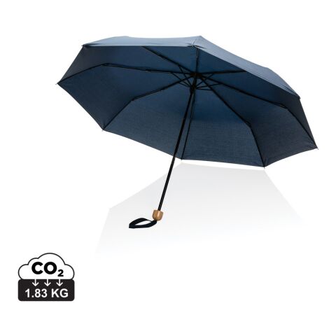 20.5" Impact AWARE™ RPET 190T Pongee paraply bambu