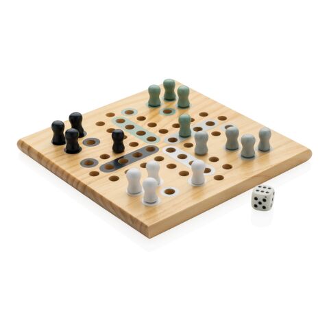 Claire Ludo-spel i trä