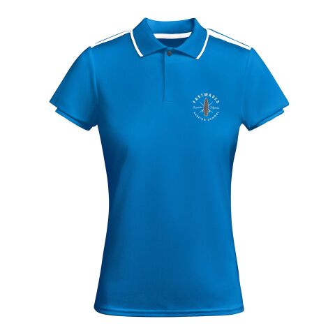 Tamil kortärmad sportpolo för dam Standard | Kungsblå-Vit | S | Inget reklamtryck | Inte tillgängligt | Inte tillgängligt | Inte tillgängligt