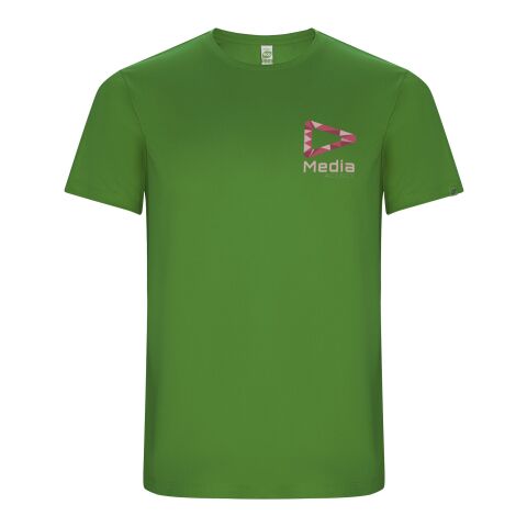 Imola kortärmad funktions T-shirt för herr Ormbunkegrön | L