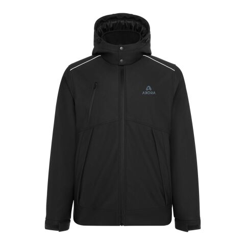 Emin vadderad unisex-termoparka Svart / Blå | XL