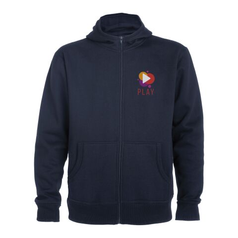 Montblanc unisex hoodie med hellång dragkedja Standard | Navy Blue | 3XL | Inget reklamtryck | Inte tillgängligt | Inte tillgängligt | Inte tillgängligt