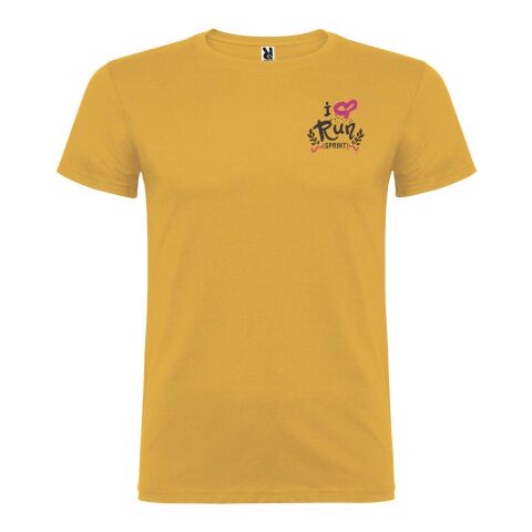 Beagle kortärmad T-shirt för herr ockragul | XS