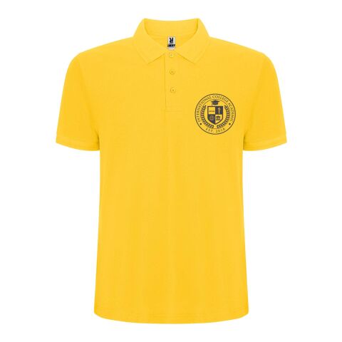 Pegaso Premium kortärmad polo för män Standard | Gul | 3XL | Inget reklamtryck | Inte tillgängligt | Inte tillgängligt | Inte tillgängligt