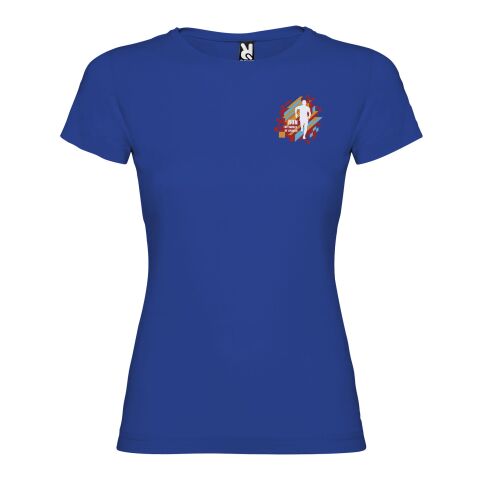Jamaica kortärmad T-shirt för dam Kungsblå | 2XL