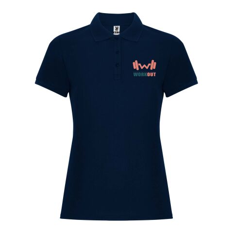 Pegaso Premium kortärmad polo för dam Standard | Navy Blue | S | Inget reklamtryck | Inte tillgängligt | Inte tillgängligt | Inte tillgängligt
