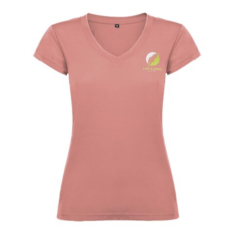Victoria kortärmad v-ringad T-shirt för dam Standard | Clay Orange | L | Inget reklamtryck | Inte tillgängligt | Inte tillgängligt | Inte tillgängligt