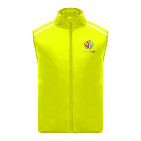 Jannu unisex väst för löpning i lättvikt Standard | Fluor Yellow | M | Inget reklamtryck | Inte tillgängligt | Inte tillgängligt