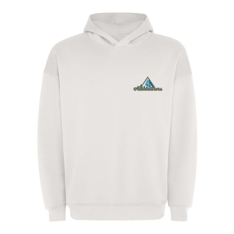 Otto oversized unisex-hoodie Vintage White | S