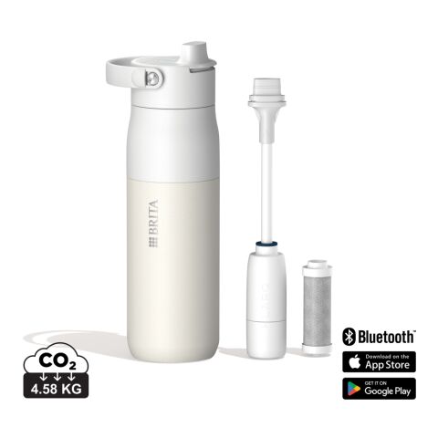 BRITA LARQ iQ Track vattenreningsflaska 680 ml vit