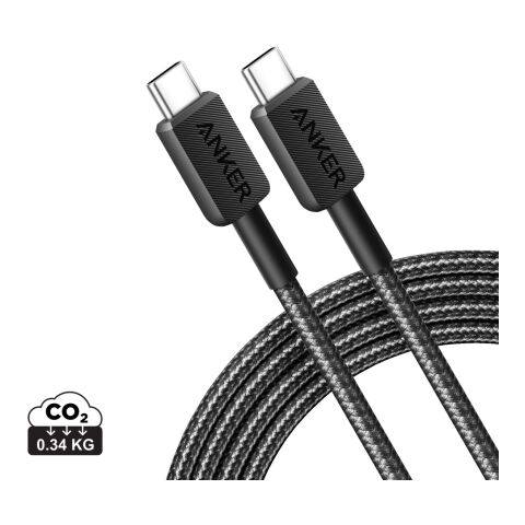 Anker USB-C till USB-C kabel 1.8 meter 60W grå-svart | Inget reklamtryck