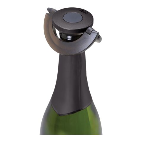 AdHoc Gusto Champagneförslutare svart | Inget reklamtryck | Inte tillgängligt | Inte tillgängligt