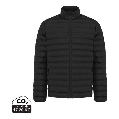 IQONIQ Maiko jacka i återvunnen polyester med vaddering svart | 5XL