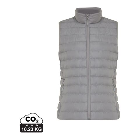 Iqoniq Meru damväst i återvunnen polyester silvergrå | L | Inget reklamtryck | Inte tillgängligt | Inte tillgängligt | Inte tillgängligt