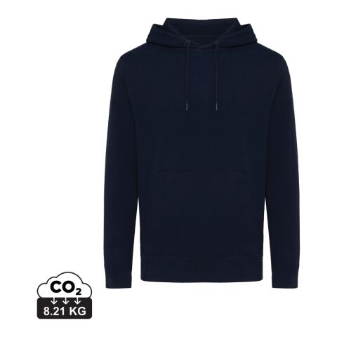 Iqoniq Rila lättvikt hoodie i återvunnen bomull marinblå | S | Inget reklamtryck | Inte tillgängligt | Inte tillgängligt | Inte tillgängligt