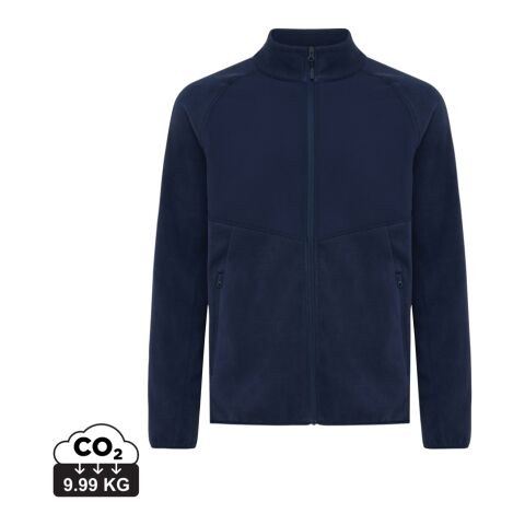 Iqoniq Talung microfleece med zipper i återvunnen polyester