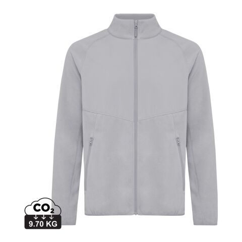 Iqoniq Talung microfleece med zipper i återvunnen polyester grå | XXL | Inget reklamtryck | Inte tillgängligt | Inte tillgängligt | Inte tillgängligt