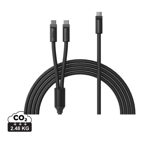 VINGA Baltimore silikon multiladdkabel (C+2C)