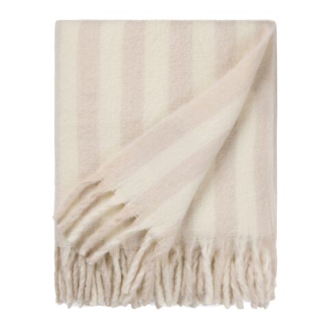 VINGA Lioro GRS wool blend pläd beige