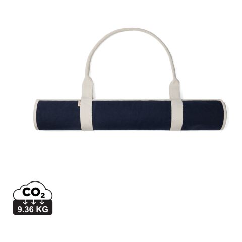 VINGA Volonne AWARE™ återvunnen canvas strandmatta blå-off white | Inget reklamtryck | Inte tillgängligt | Inte tillgängligt | Inte tillgängligt