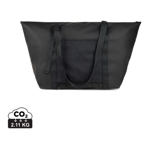 VINGA Livorno GRS återvunnen polyester weekend bag svart | Inget reklamtryck | Inte tillgängligt | Inte tillgängligt