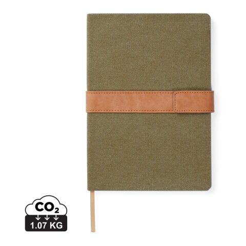 VINGA Bosler RCS återvunnen canvas anteckningsbok