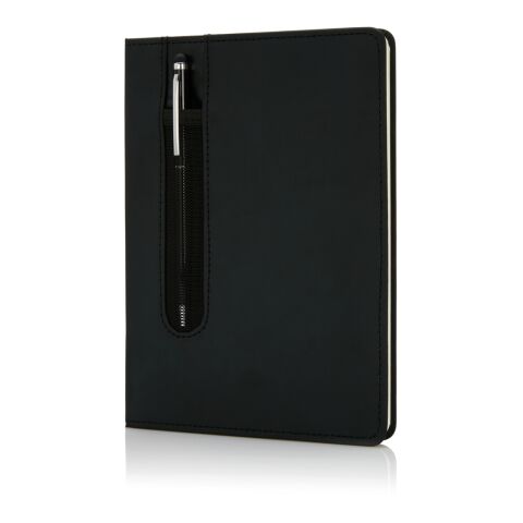 Anteckningsbok Basic - PU - med styluspenna - A5