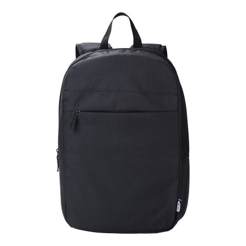 Laptopryggsäck av RPET-polyester (600D) Phines Svart | Inget reklamtryck | Inte tillgängligt | Inte tillgängligt