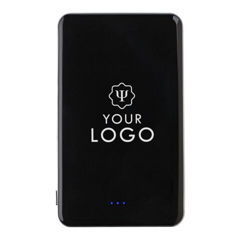 Powerbank i ABS, 5000 mAh Vit | Inget reklamtryck | Inte tillgängligt | Inte tillgängligt
