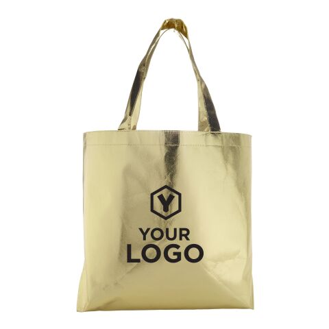 Non-woven laminerad strandväska Guld | Inget reklamtryck | Inte tillgängligt | Inte tillgängligt