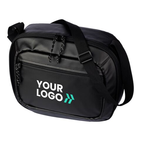 Polyester (600D) cooler waist bag Johannes Svart | Inget reklamtryck | Inte tillgängligt | Inte tillgängligt