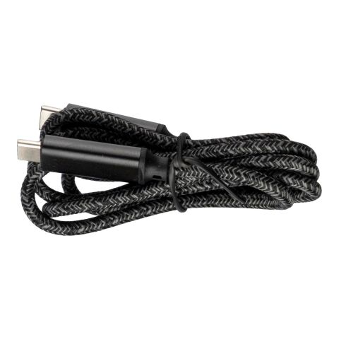 Nylon charging cable 100W Gerd Svart
