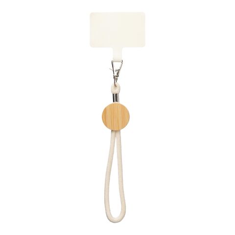Cotton (D16) phone wristband Maxim beige | Inget reklamtryck | Inte tillgängligt | Inte tillgängligt