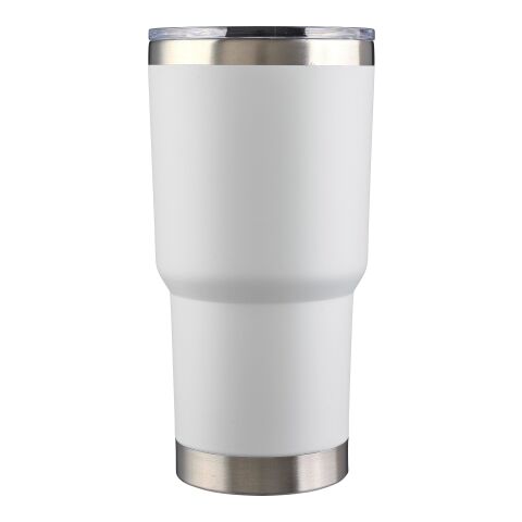 Stainless steel double-walled drinking mug 590 ml Arnold Vit | Inget reklamtryck | Inte tillgängligt | Inte tillgängligt