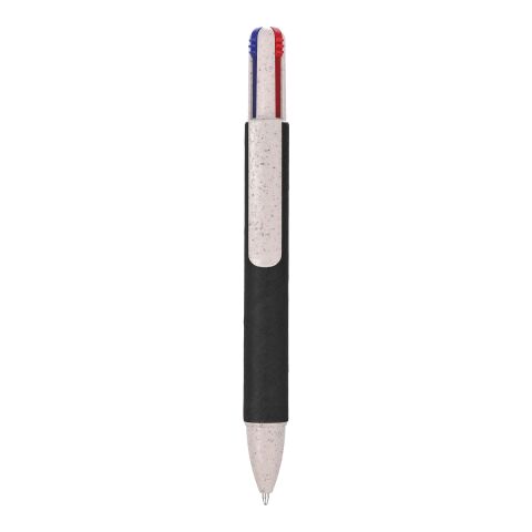 Recycled carton four-color ballpen Deborah Svart | Inget reklamtryck | Inte tillgängligt | Inte tillgängligt