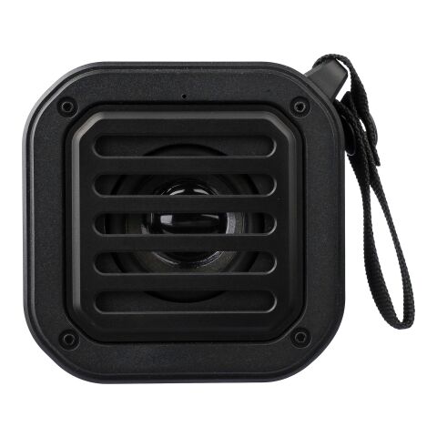 Recycled ABS outdoor speaker Lois Svart | Inget reklamtryck | Inte tillgängligt | Inte tillgängligt
