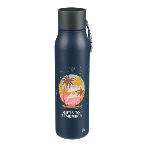 Recycled stainless steel drinking bottle (600 ml) Cassian