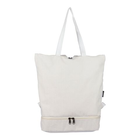 Recycled polycotton (330 gsm) tote backpack Osric beige | Inget reklamtryck | Inte tillgängligt | Inte tillgängligt