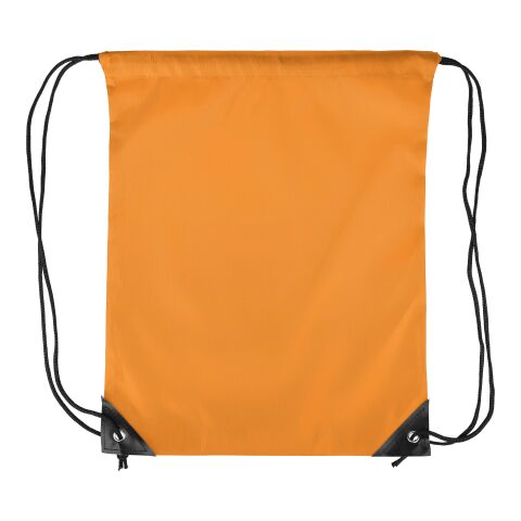 Polyester (210D) drawstring backpack Isolde Orange | Inget reklamtryck | Inte tillgängligt | Inte tillgängligt