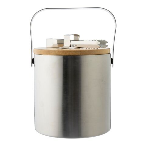 Double walled stainless steel ice bucket Fenwick Silver | Inget reklamtryck | Inte tillgängligt | Inte tillgängligt