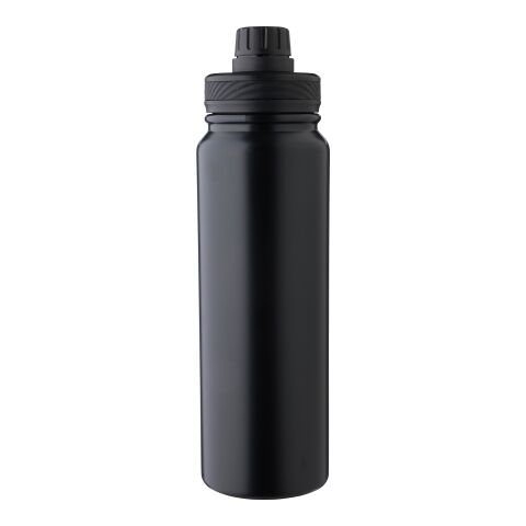 Stainless steel double walled bottle (800 ml) Zinnia Svart