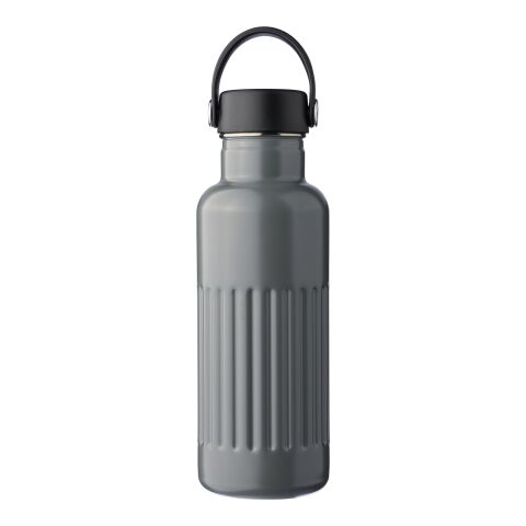 Recycled stainless steel double-walled drinking bottle (500 ml) Lior Grå | Inget reklamtryck | Inte tillgängligt | Inte tillgängligt