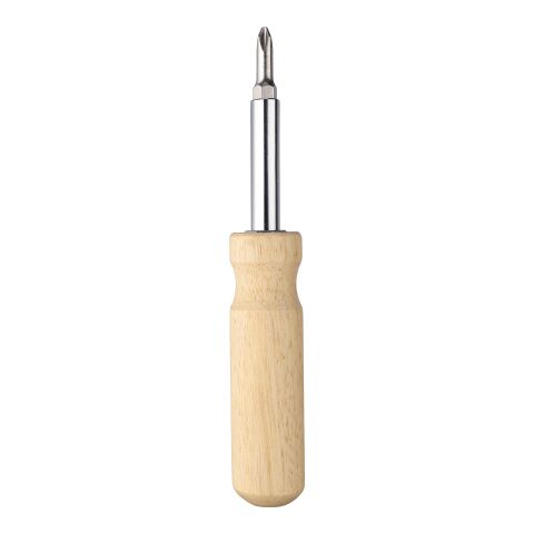 Rubberwood screwdriver set Leni Brun | Inget reklamtryck | Inte tillgängligt | Inte tillgängligt