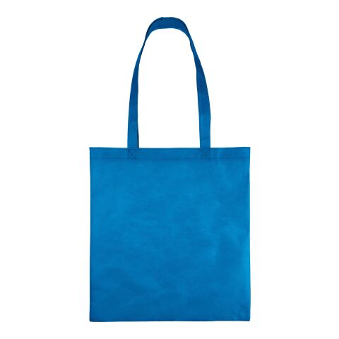 Nonwoven (80 gsm) shopping bag Taye Ljusblå | Inget reklamtryck | Inte tillgängligt | Inte tillgängligt