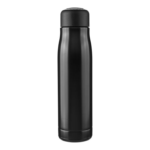 Recycled stainless steel double-walled drinking bottle (500 ml) Solene Svart